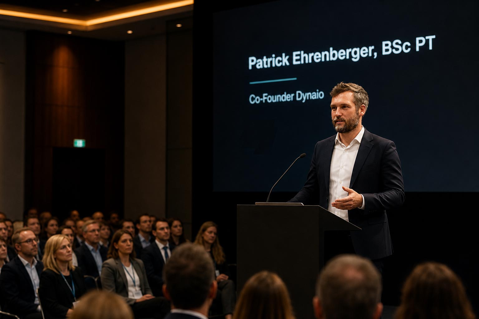 Patrick Ehrenberger als Vortragender